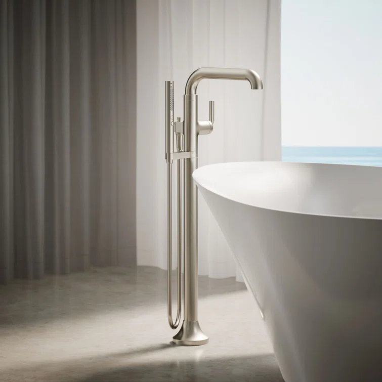 Tone Floor Mounted Clawfoot Tub Faucet