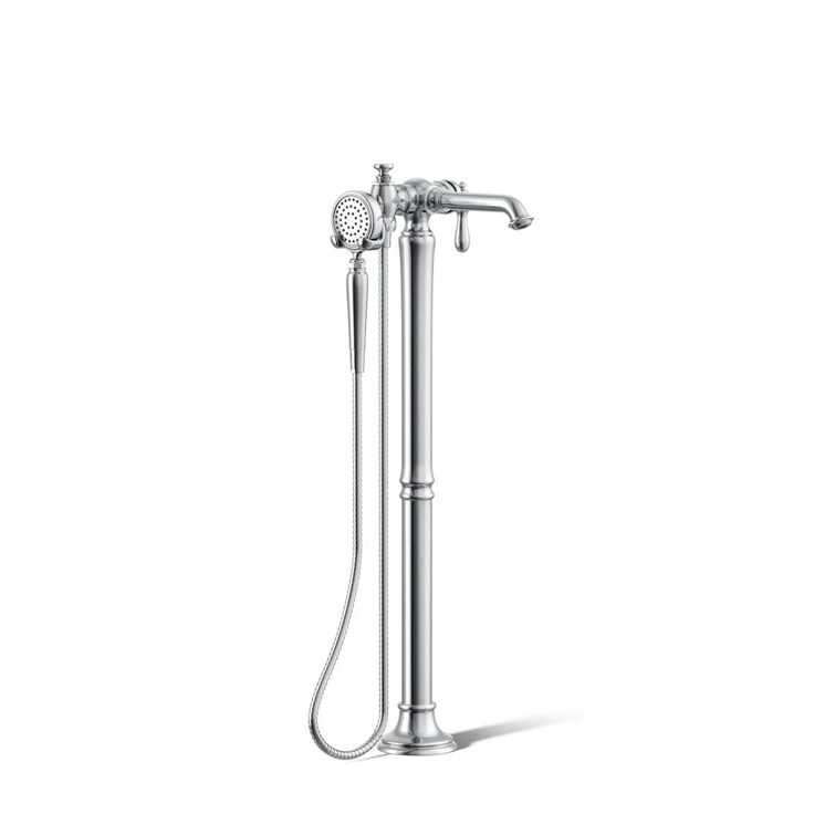 Artifacts® Single Handle Floor Mounted Clawfoot Tub Faucet