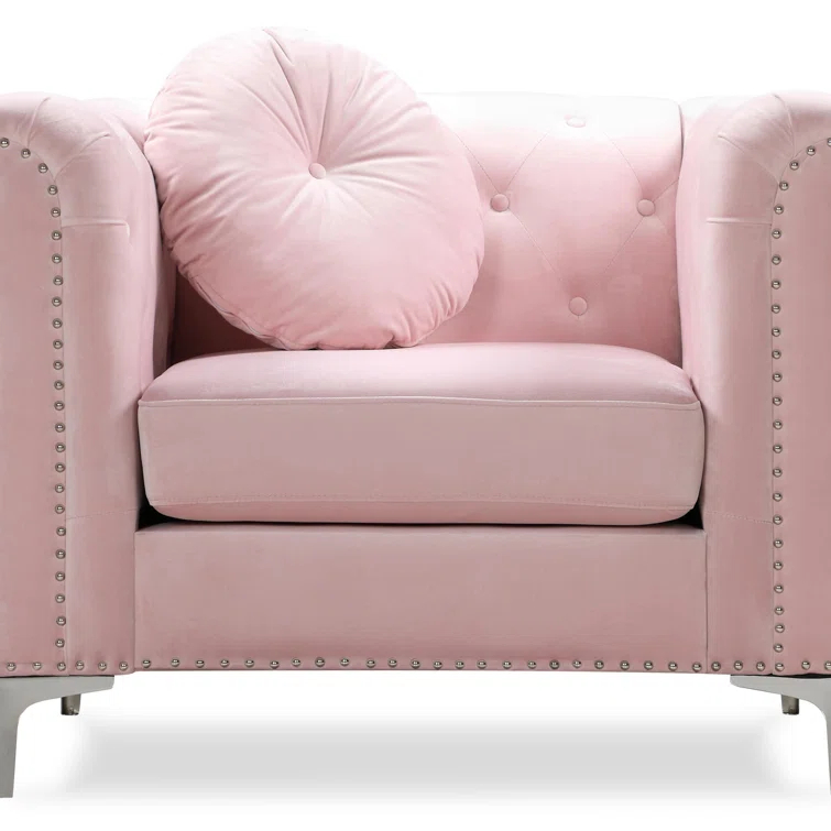 Soho Velvet Chesterfield Chair