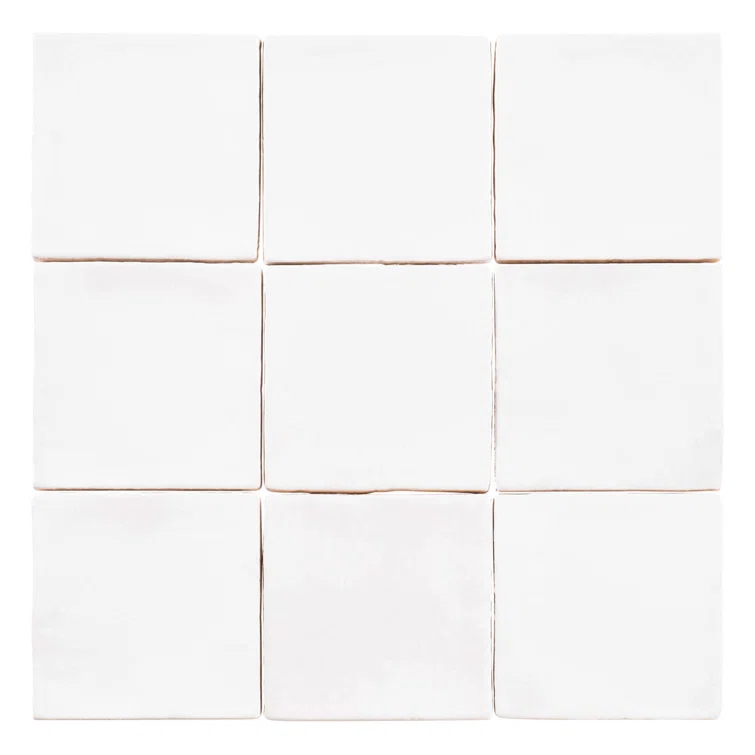 Andova Jenae 4-in. Zellige Glossy Ceramic Wall Tile