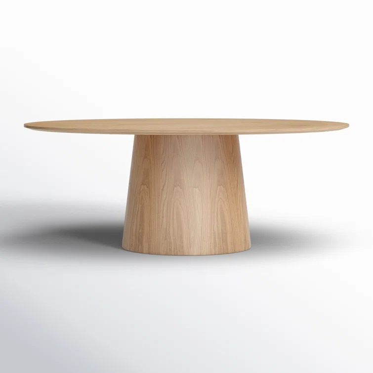 Beth Oval Dining Table - Natural