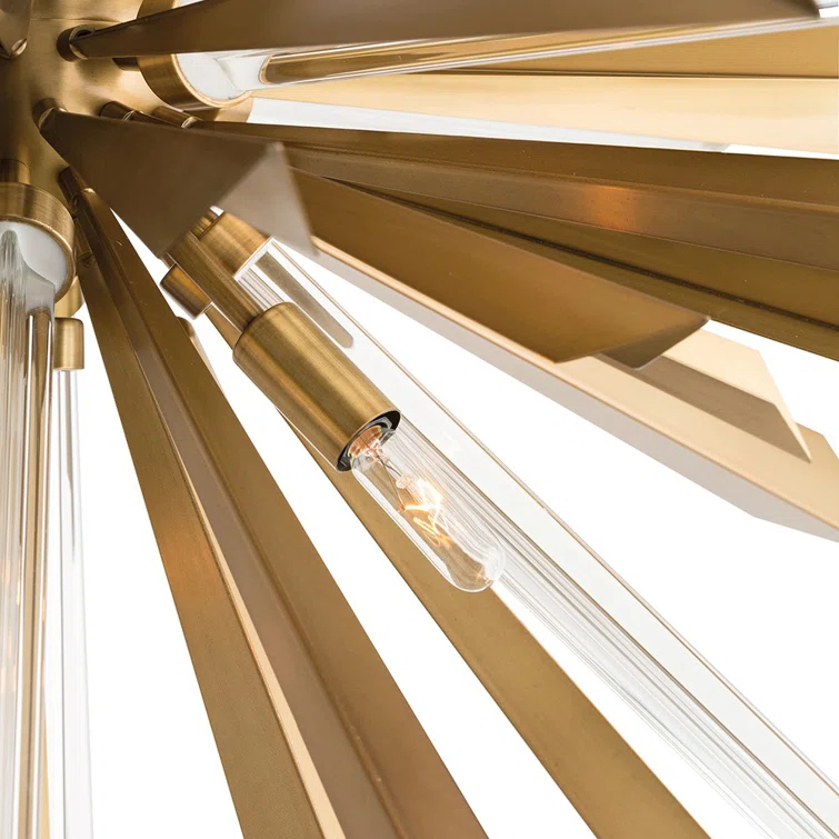 Waldorf 8 - Light Dimmable Sputnik Sphere Chandelier