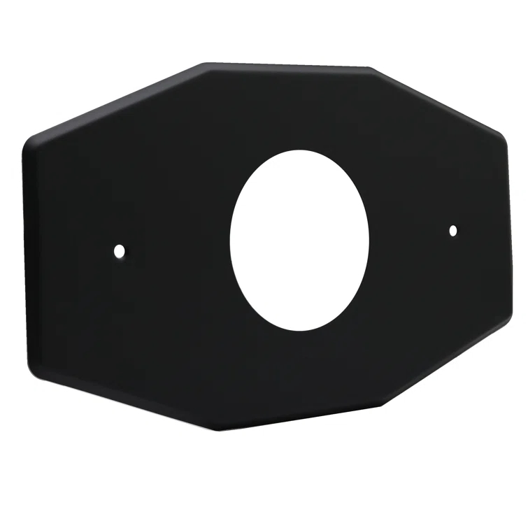 One-Hole Remodel Cover Plate for Mixet Bathtub and Shower Valves
