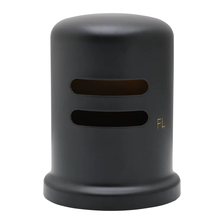 1-3/4" x 2-3/4" Solid Brass Air Gap Cap Only, Skirted