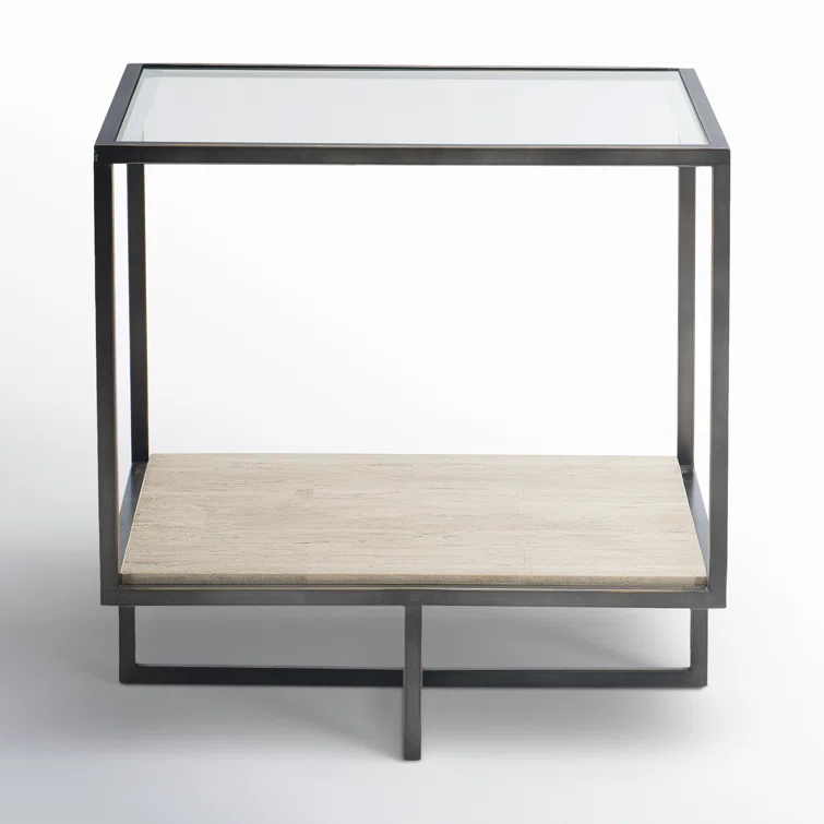 Harlow Glass End Table
