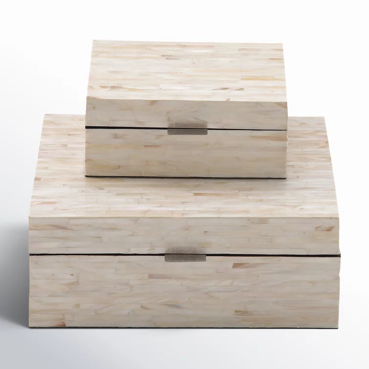 2 - Piece Handmade Decorative Box