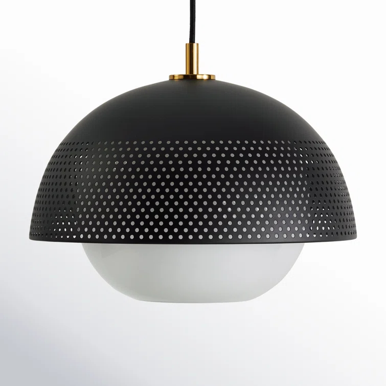 Bacco Single Light Glass Dimmable Pendant