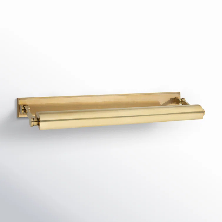 Merrick Aged Brass 4-Light Industrial Picture Wall Light