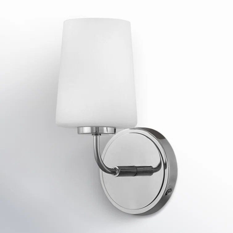 Fitz Single Frosted Dimmable Bath Sconce