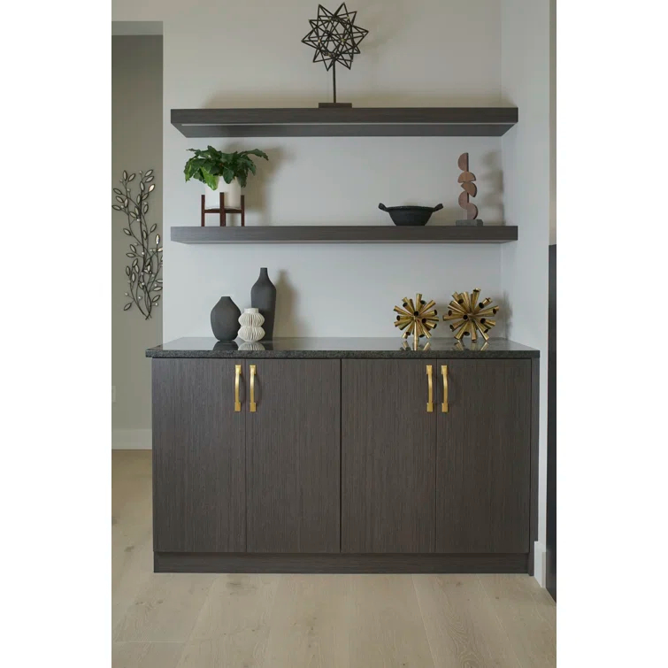 Dover Kitchen Cabinet Handles, Solid Core Drawer Pulls for Cabinet Doors, 3"