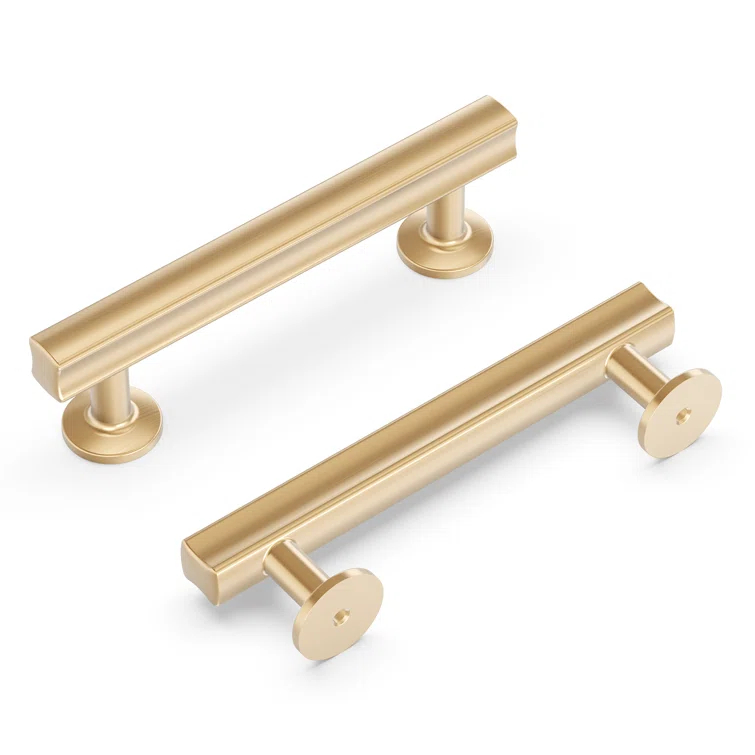 Woodward Kitchen Cabinet Handles, Solid Core Drawer Pulls for Cabinet Doors, 3 3/4"