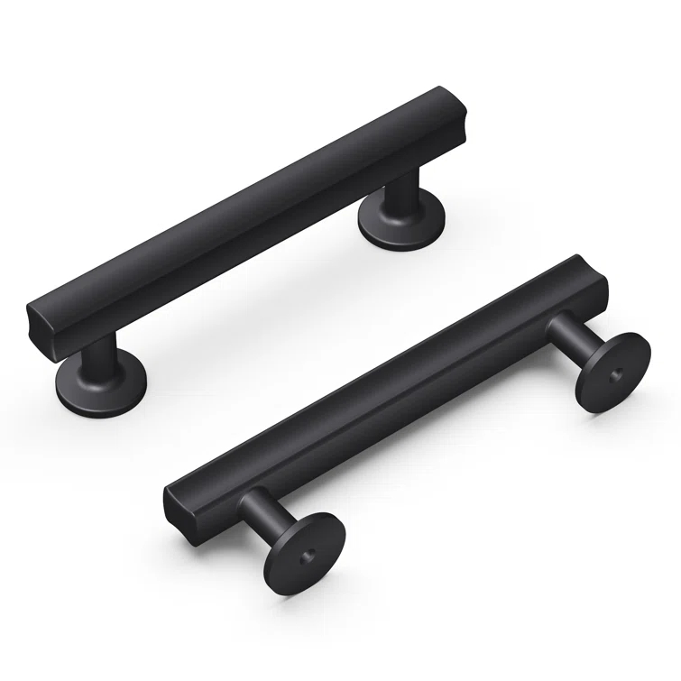 Woodward Kitchen Cabinet Handles, Solid Core Drawer Pulls for Cabinet Doors, 3-3/4" (96mm)