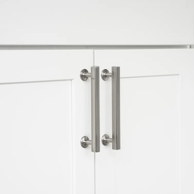 Woodward Kitchen Cabinet Handles, Solid Core Drawer Pulls for Cabinet Doors, 5-1/16" (128mm)