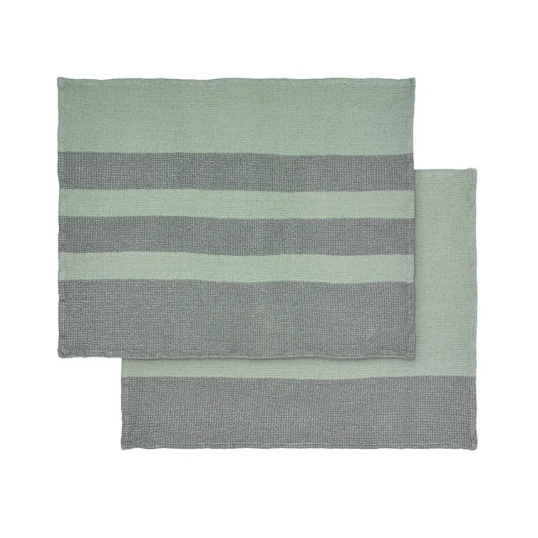Blomus GANO Organic Cotton 2 Piece Tea Towel Set