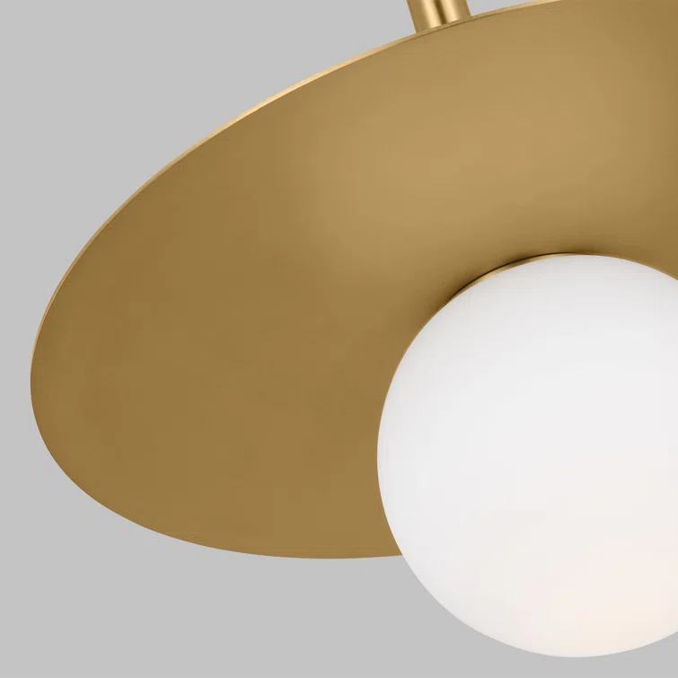Single Light Glass Dimmable Pendant