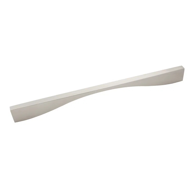 Belwith-Keeler B076151-SN Channel Pull 6-5/16 Inch (160mm) Center to Center, Satin Nickel