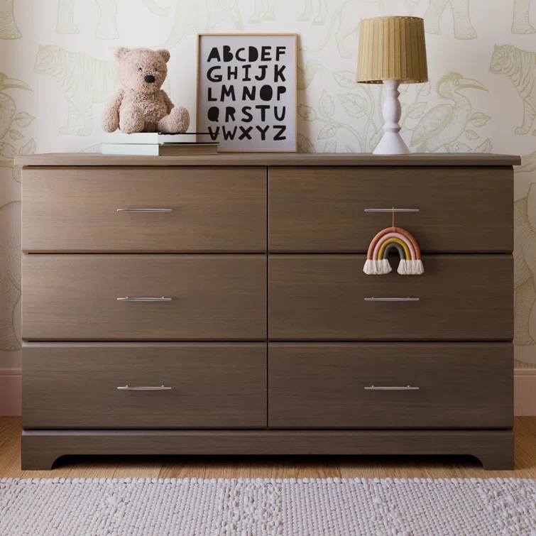 Brookside 6 Drawer Double Dresser