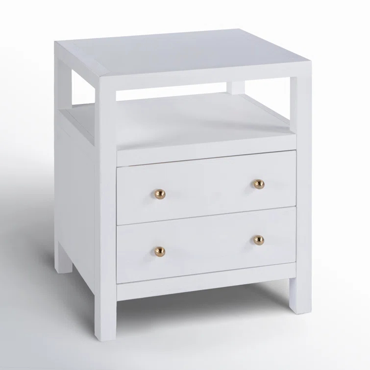 Butler Specialty Company Nora 2-Drawer Nightstand - White
