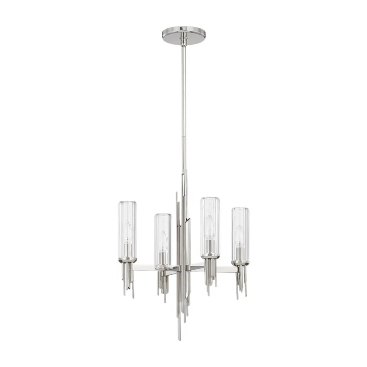 Torres 4 - Light Modern Linear Chandelier