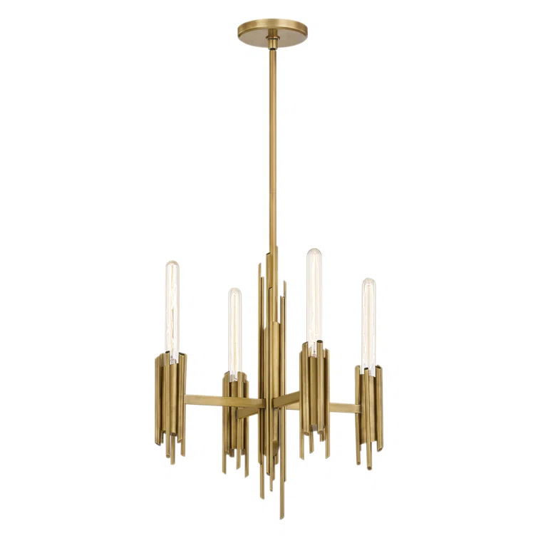 Torres 4 - Light Modern Linear Chandelier