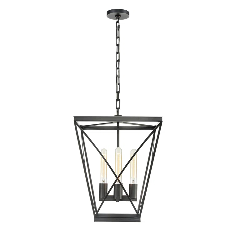 Lattice 4 - Light Lantern Geometric Chandelier