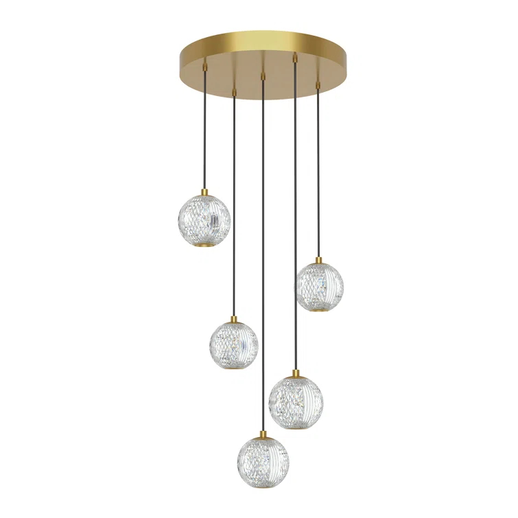 Marni 5 - Light LED Cluster Pendant