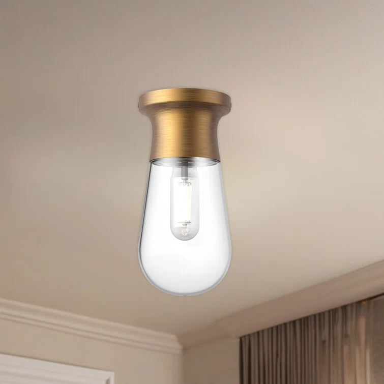 Marcel Glass Flush Mount