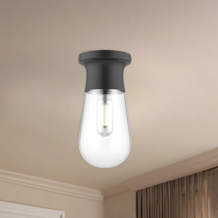 Marcel Glass Flush Mount