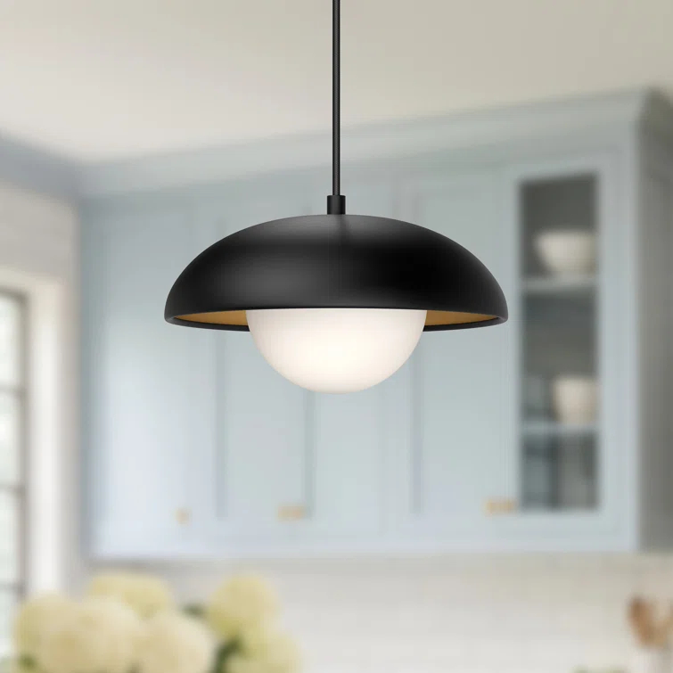 Alessia Single Light Glass Pendant
