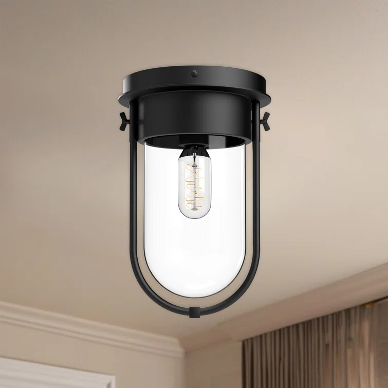 Cyrus Glass Flush Mount