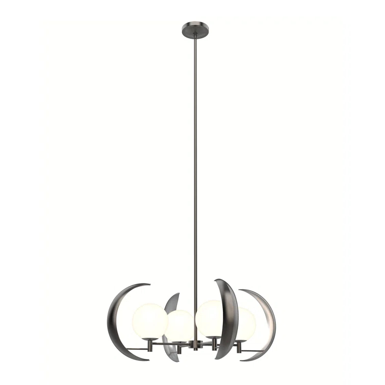 Celeste 4 - Light Dimmable Globe Chandelier