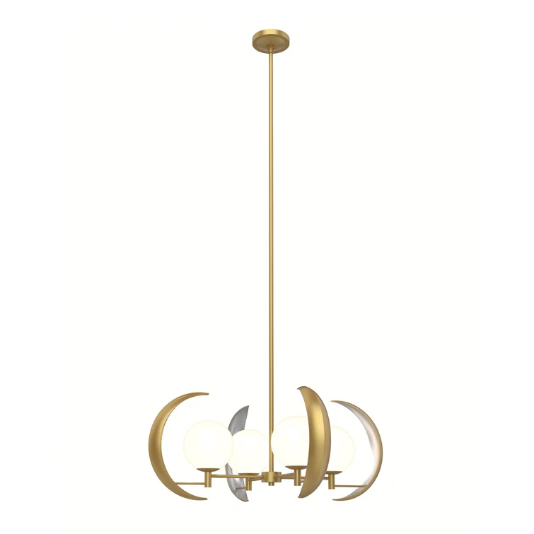 Alora Lighting Celeste 4 - Light Dimmable Globe Chandelier