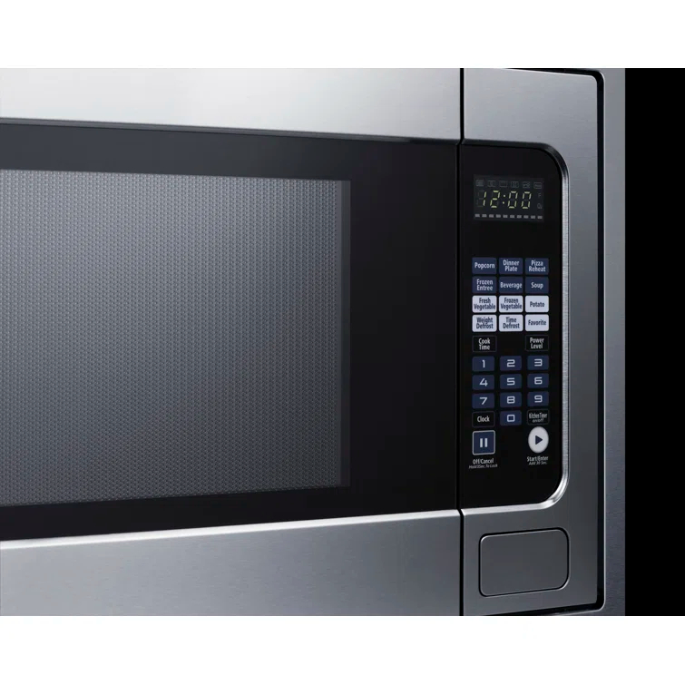 Summit Appliance 27" Wide Built-In Microwave (Trim Kit Included)
