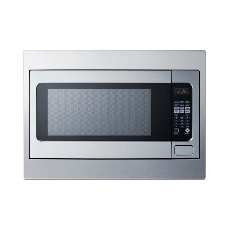 Summit Appliance 27" Wide Built-In Microwave (Trim Kit Included)