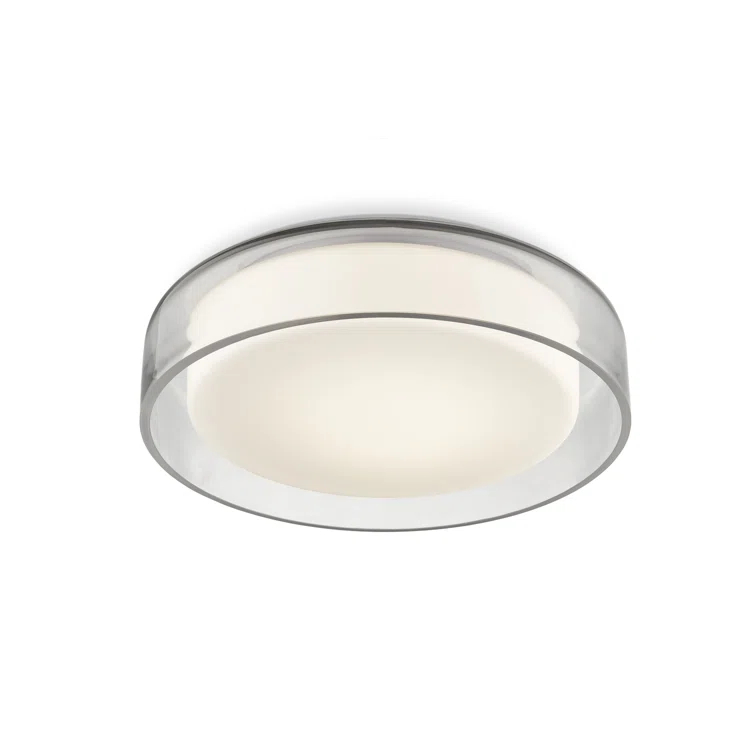 Aston Glass LED Flush Mount