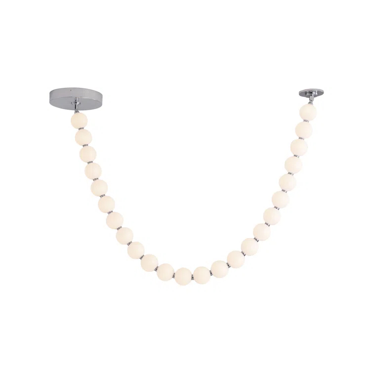 Akoya Chrome LED Pendant