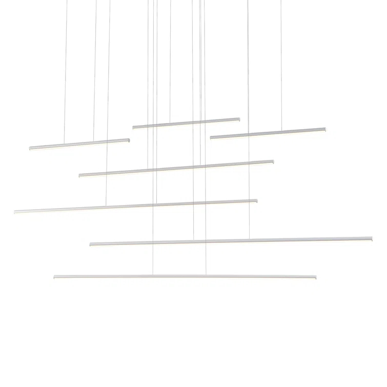 Chute Motion 7 - Light LED Kitchen Island Pendant