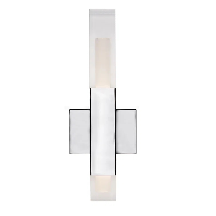 Martelo Steel LED Armed Sconce