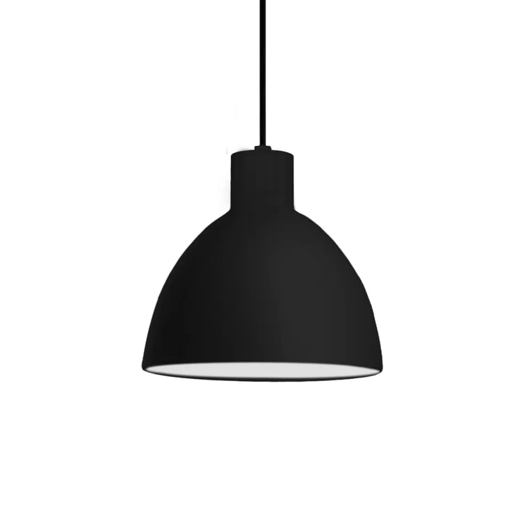 1 - Light Black LED Single Pendant