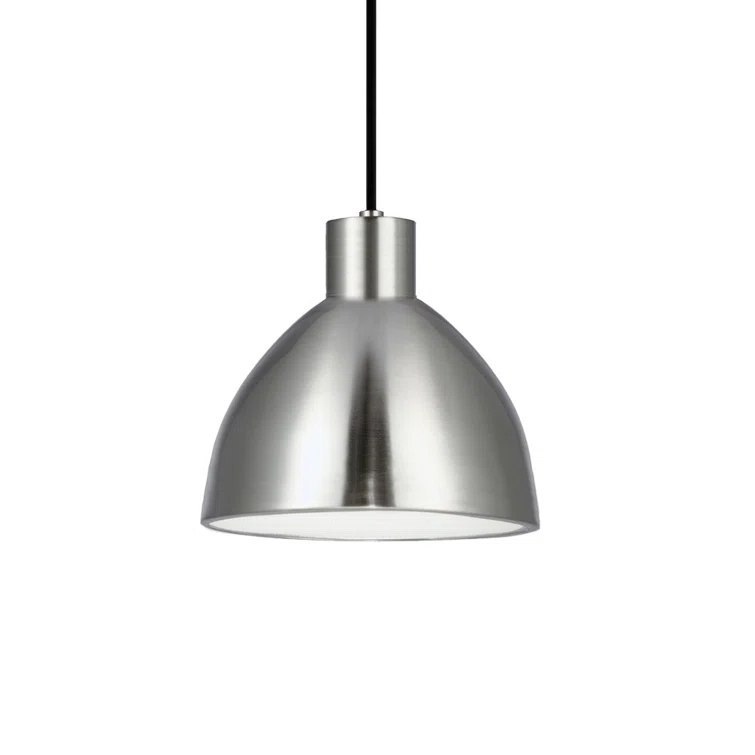 1 - Light Black LED Single Pendant