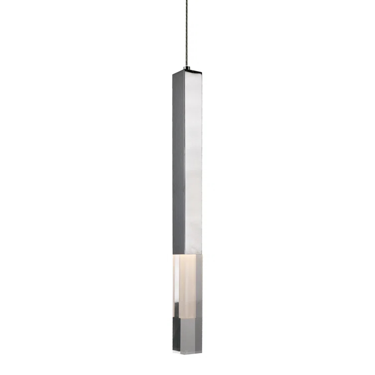 Martelo - Light Polished Chrome LED Unique/Statement Pendant
