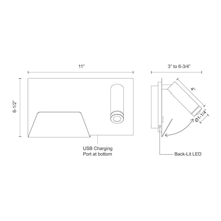Dorchester Aluminum LED Spotlight