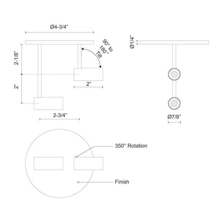 Acrylic LED Spotlight