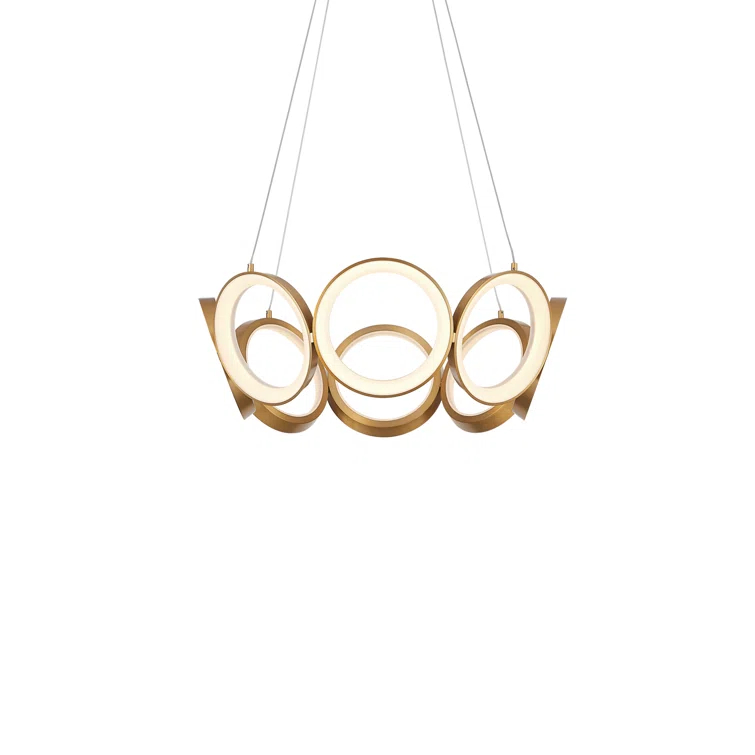 Oros 8 - Light Dimmable LED Classic / Traditional Chandelier