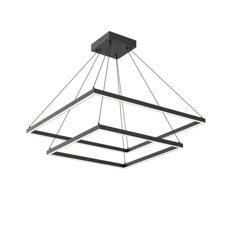 Piazza 2 - Light Dimmable LED Geometric Chandelier