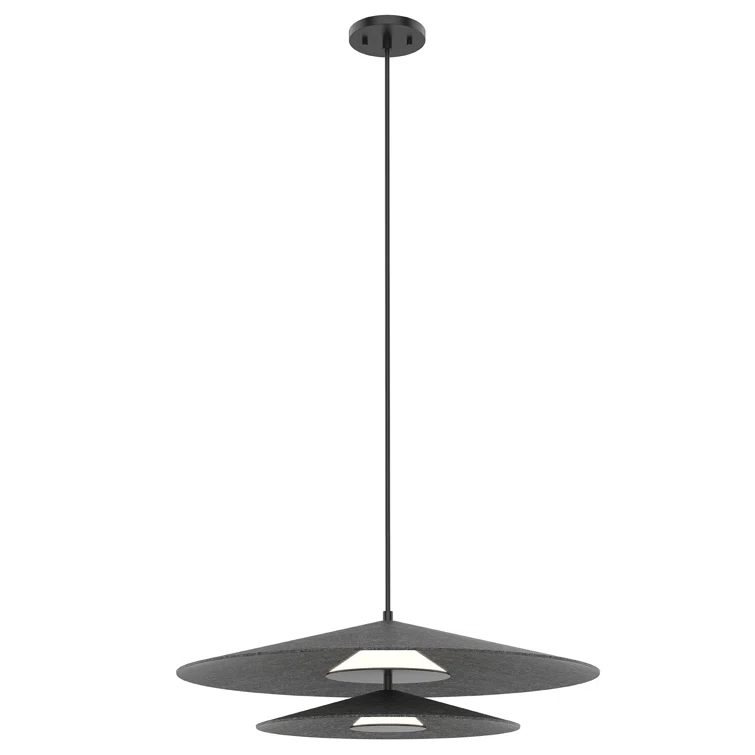 Kuzco Lighting Cruz - Light Pendant ,  Black/White
