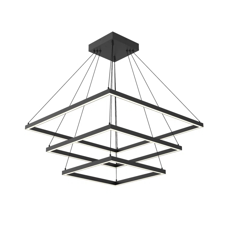Piazza 3 - Light LED Tiered Chandelier