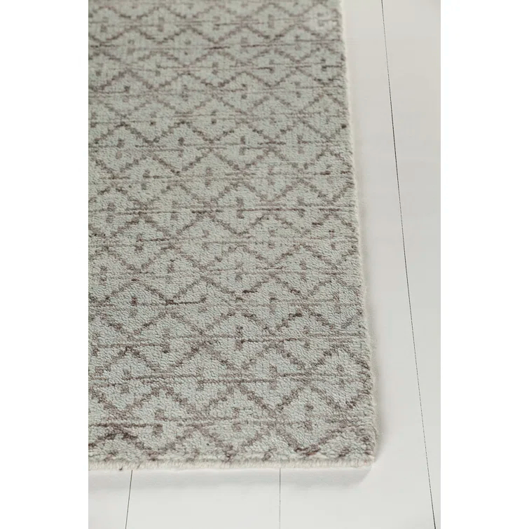 Isla Hand Knotted Wool Geometric Indoor Rug
