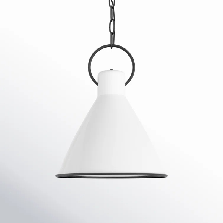 Whatley Pendant Light - White / 18"Dia