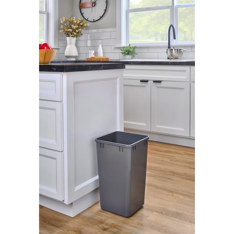 Rev-A-Shelf 27 Quart Polymer Replacement Waste/Trash Container for Rev-A-Shelf Pull Outs